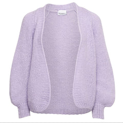 Noella Fora Knit Cardigan - Pale Lavender