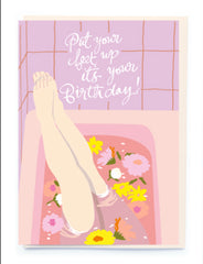 Noi Publishing Put Your Feet Up Card