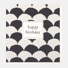 Caroline Gardner - Contrast Fan Birthday Card