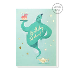 Stormy Knight Birthday Wishes Card