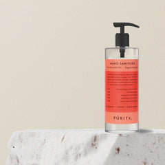 Puritx Hand Sanitiser Bergamot, Vetiver, Black Pepper 250ml