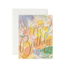 Rifle Paper Gemma Watercolour Birthday