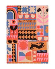 Ohh Deer - Abstract Patchwork Daily Planner