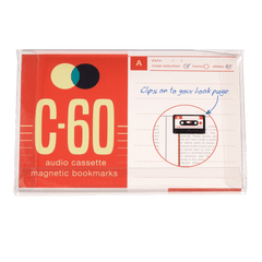 Rex London - Cassette Magnetic Bookmarks - Set of 3