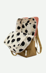 Sticky Lemon - Large Backpack Colourblocking | Fig Brown + Apple Tree + Vanilla Sorbet
