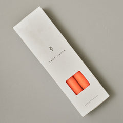 Dining Candle - Fluro Orange