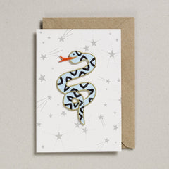 Petra Boase Iron on Patch Card - Snake