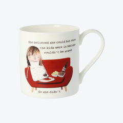 Rosie Made A Thing Mug - She Believed She Could
