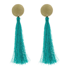 Just Trade Single Tassel Studs
