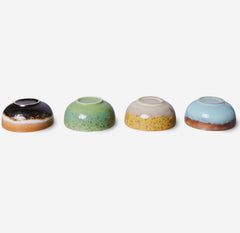 HKliving Ceramics Bowls - Set of 4