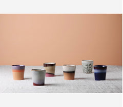 HKliving 70's Ceramics Coffee Mug - Hail