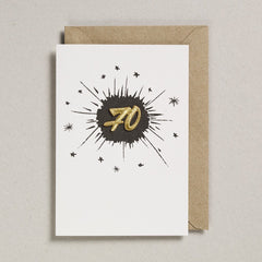 Petra Boase 70th Iron Patch Card