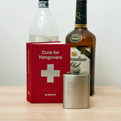 Kikkerland - Hair of The Dog Flask Book