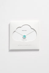 Estella Bartlett Blue Enamel Dream Big - Silver Plated