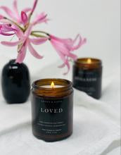 Lotus & Lapis Loved Amber Candle
