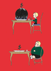 Museums and Galleries - Pudding Boy - Xmas Card 8 Pack