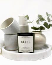 Lotus & Lapis Bliss Candle Black