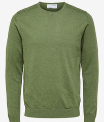 Selected Homme - Vineyard Green Long Sleeve Knitted Jumper