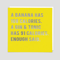 Redback Cards Calories
