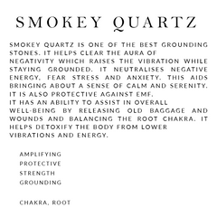 Lotus & Lapis Smokey Quartz Point