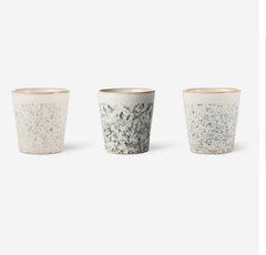HKliving 70's Ceramics Coffee Mug - Hail