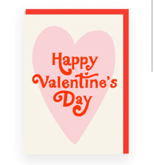 Ohh Deer - Retro Heart Valentines Day Card