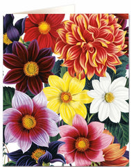 Natural History Museum Dahlia Card