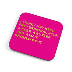 Redback Professional Help Coaster