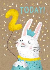 Stormy Knight Age 2 Rabbit Card