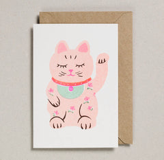 Petra Boase - Lucky Cat Card