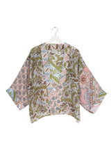 One Hundred Stars Patchwork Pastel Kimono