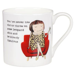 Rosie Made A Thing Mug - Throw On Some Leopard Skin