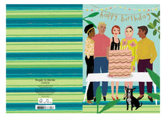 Roger La Borde Party Happy Birthday Card