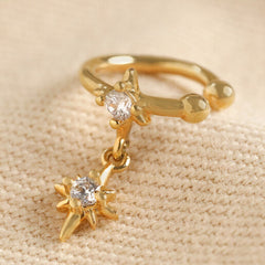 Lisa Angel - Crystal Drop Star Ear Cuff