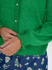 Numph Nuebba Cardigan - Kelly Green