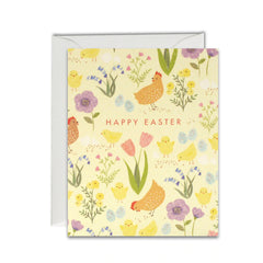 James Ellis Chicken Easter Mini Card - Pack of 5