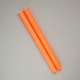 Dining Candle - Fluro Orange