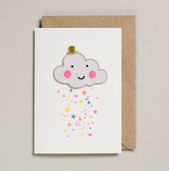Petra Boase - Iron on Patch Cloud Card