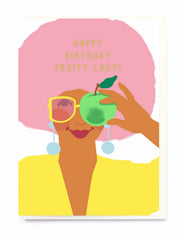 Noi Publishing Happy Birthday Fruity Lady Card