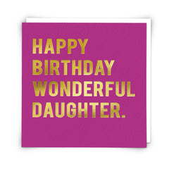 Redback Cards Wonderful Daughter