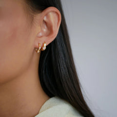 Enamel Copenhagen Hoops Elleni - Orange / Lavender