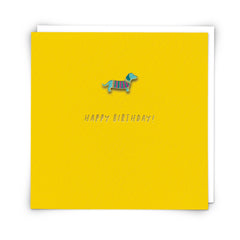 Redback Cards Happy Birthday Sausage Dog
