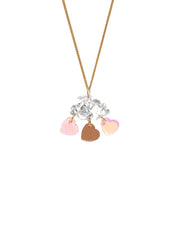 Tatty Devine - Confetti And Heart Cloud Necklace