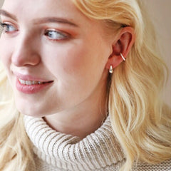 Lisa Angel - Silver Rope Ear Cuff