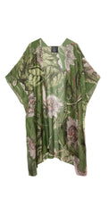 One Hundred Stars Passion Flower Green Throwover