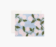 Rifle Paper Hydrangea Thank You Box of 8