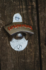 Barcraft Wall Mounted Bottle Opener