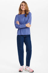 Numph Nusofia Jersey Blouse - Marlin