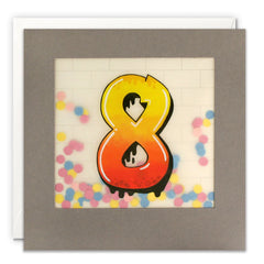 James Ellis Age 8 Graffiti Shakies Card