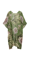 One Hundred Stars Passion Flower Green Throwover